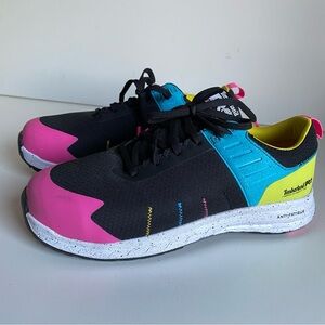 Timberland PRO Overdrive Black and Pink Safety Shoes Composite Toe